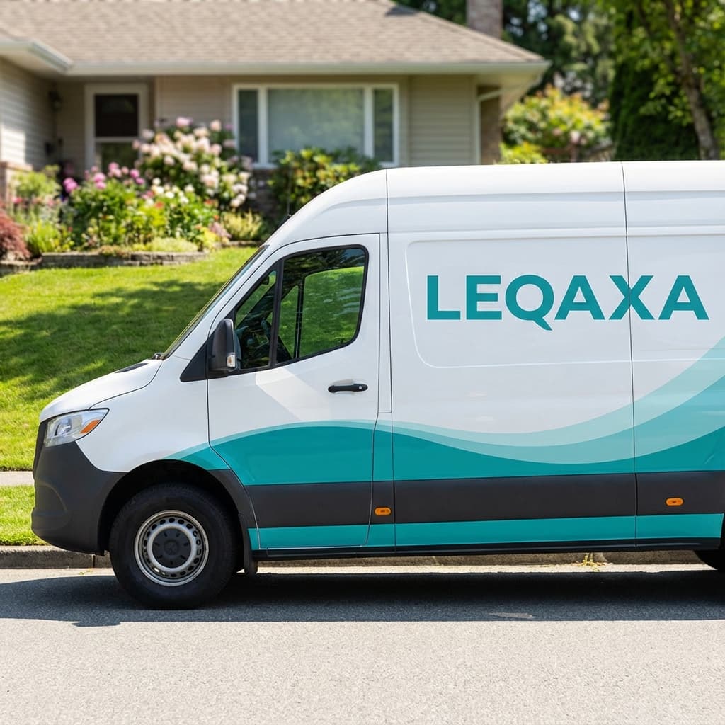 LEQAXA Laundry Delivery Van